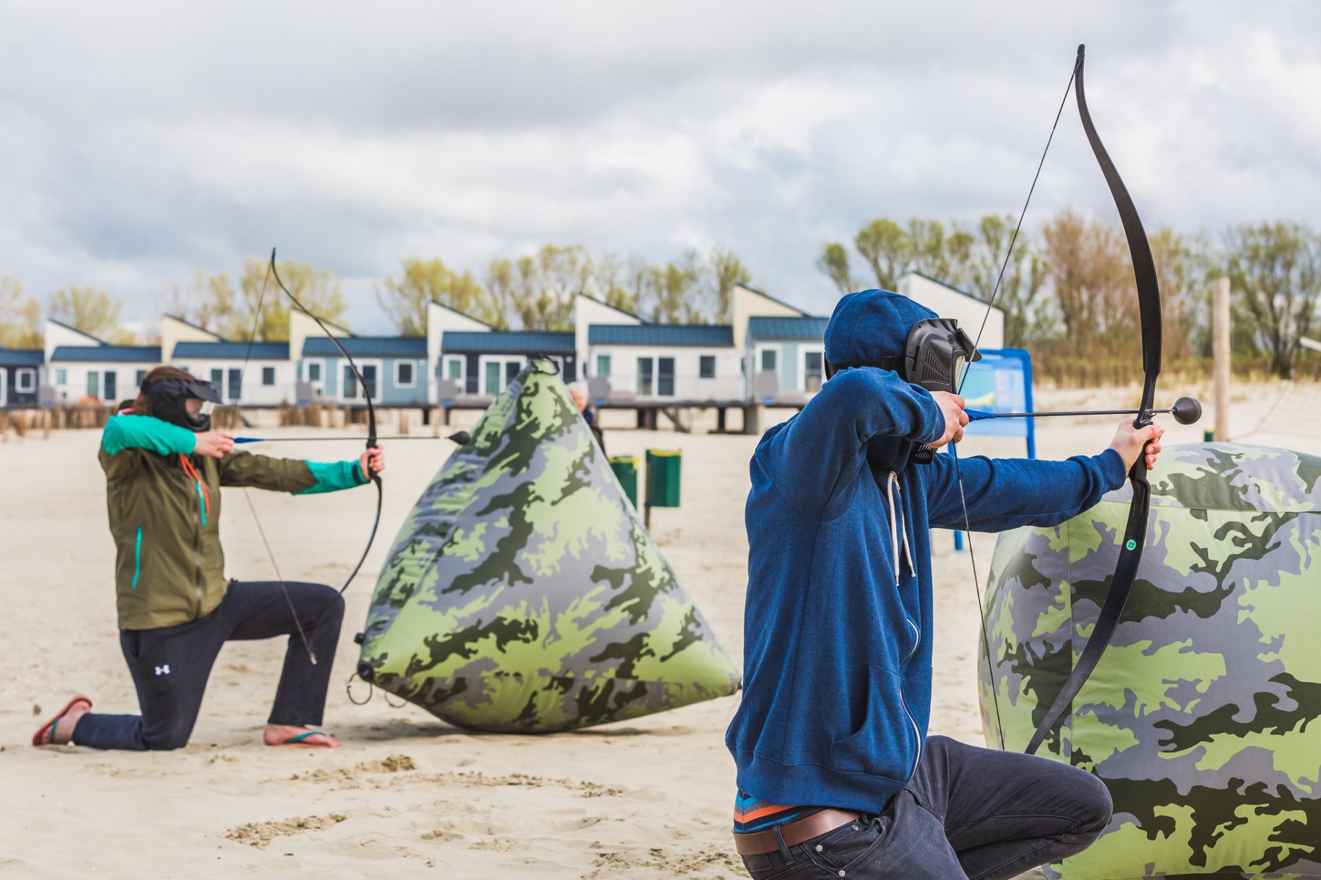 Bedrijfsuitje strand