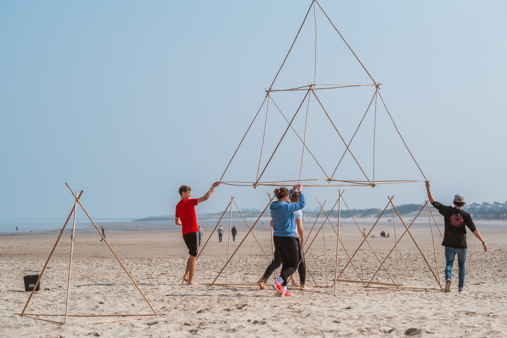 Bamboe Challenge bedrijfsuitje