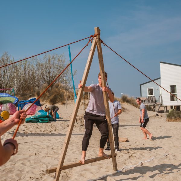 Teambuilding spel A Frame